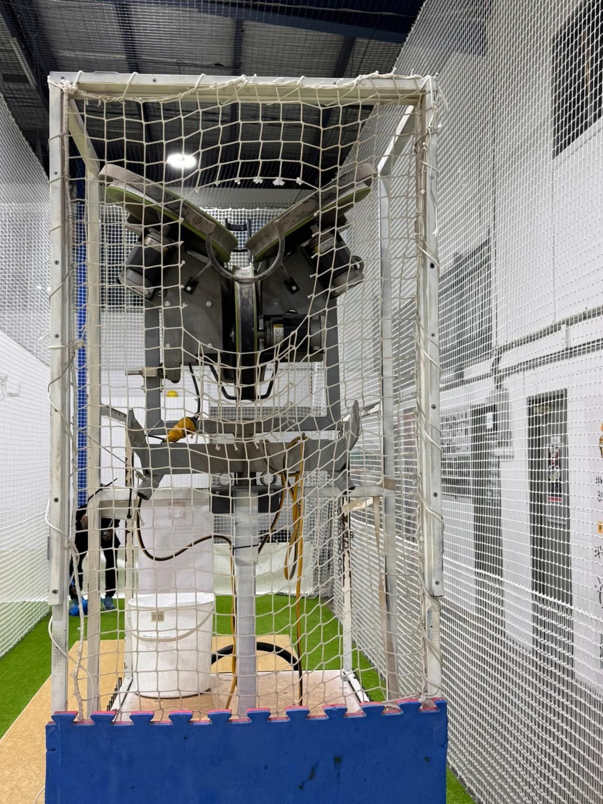 Bowling machine technology used in performance training